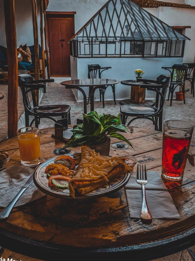 Riad & Cafe Culturel Bab El Fan Tétouan Kültér fotó